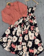 ست شومیز و پیراهن مدل درنا کد 1584 - Image 6