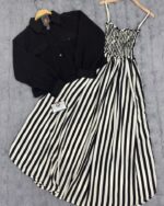 ست شومیز و پیراهن مدل درنا کد 1584 - Image 4