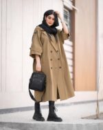 ترنچ کت پاییزی مدل تلما‌ کد 6016 - Image 2