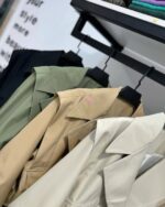 ترنچ کت کوتاه مدل مهسان کد 6047 - Image 2