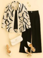 ست شومیز و شلوار مدل هلیا کد 6039 - Image 3