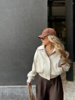 بامبر جکت مدل صدف کد 6064 - Image 10