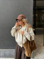 بامبر جکت مدل صدف کد 6064