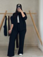 ست بامبر و شلوار مدل دلسان کد 6150 - Image 2