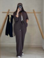 ست بامبر و شلوار مدل دلسان کد 6150 - Image 4