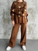 ست بافت و شلوار مدل برفا کد 6093 - Image 3