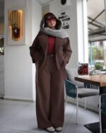 ست ترنچ کت و شلوار مدل لاله کد 6109 - Image 3