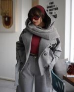 ست ترنچ کت و شلوار مدل لاله کد 6109 - Image 8