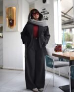 ست ترنچ کت و شلوار مدل لاله کد 6109 - Image 7