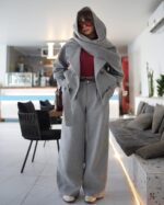 ست ترنچ کت و شلوار مدل لاله کد 6109