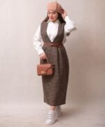 ست شومیز و سارافون مدل دلسان‌ کد 6116 - Image 3