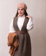 ست شومیز و سارافون مدل دلسان‌ کد 6116 - Image 5