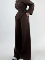 ست دورس و شلوار مدل هلنا‌ کد 6126 - Image 6