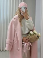 پالتو فوتر مدل pink کد 6136 - Image 6