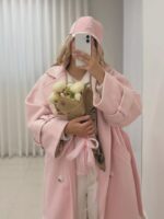 پالتو فوتر مدل pink کد 6136 - Image 8