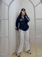 ست شومیز و شلوار مدل میو‌ میو‌ کد 6140 - Image 3