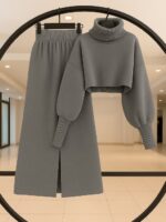 ست دورس و شلوار مدل طلوع‌ کد 6141 - Image 4