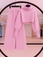 ست دورس و شلوار مدل طلوع‌ کد 6141 - Image 5