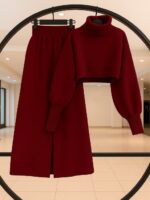 ست دورس و شلوار مدل طلوع‌ کد 6141 - Image 6