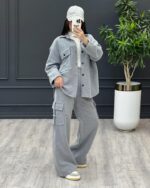 ست کت و شلوار مدل آذین کد 6165 - Image 5