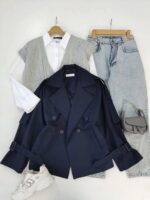 ترنچ کت مدل ربکا کد 6172 - Image 5