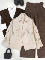 ترنچ کت مدل ربکا کد 6172 - Image 4