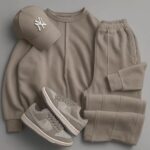 ست هودی و شلوار مدل ستین کد 6211 - Image 6