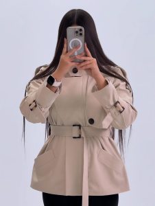 ترنچ کت مدل ملورین کد 6272