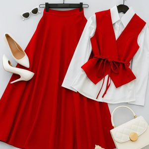 ست وست و دامن مدل ماهرو کد 6230