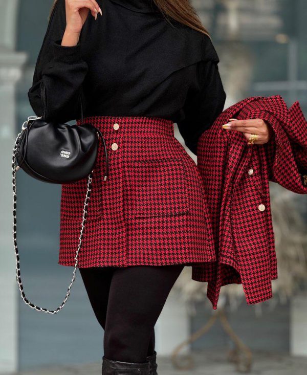 ست کت دامن یلدا کد 6232 - Image 3