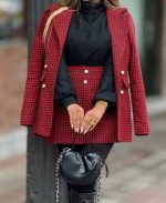 ست کت دامن یلدا کد 6232