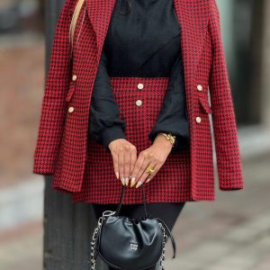 ست کت دامن یلدا کد 6232