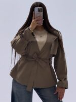 ترنچ کت مدل راشین کد 6262 - Image 7