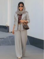 ست کت و شلوار مدل دلیکا کد 6251 - Image 2