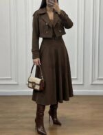 ست کت و دامن مدل امیلی‌ کد 6312