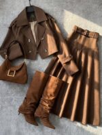 ست کت و دامن مدل امیلی‌ کد 6312 - Image 3