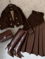 ست کت و دامن مدل امیلی‌ کد 6312 - Image 6