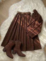 ست کت و دامن کبریتی مدل مایلین کد 6315 - Image 4