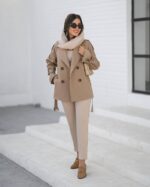 ترنچ کت مدل lador کد 6305 - Image 8