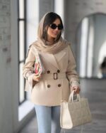 ترنچ کت مدل lador کد 6305 - Image 7