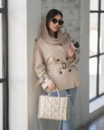 ترنچ کت مدل lador کد 6305 - Image 5