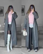 پالتو مدل نلی کد 6327 - Image 6