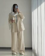 ست کت و شلوار مدل النا کد 6338 - Image 7