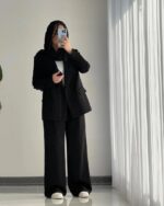 ست کت و شلوار مدل النا کد 6338 - Image 8