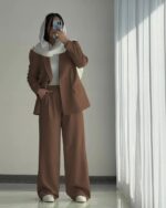 ست کت و شلوار مدل النا کد 6338 - Image 5