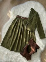 ست کت و دامن کبریتی مدل مایلین کد 6315 - Image 6