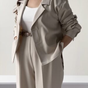 ست شومیز و شلوار مدل لیا کد 6356