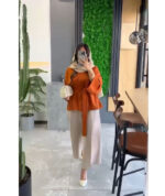 ست کت و شلوار عروسکی مدل حنا کد 6357