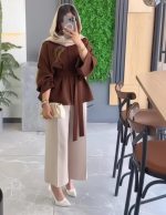 ست کت و شلوار عروسکی مدل حنا کد 6357 - Image 7