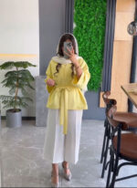 ست کت و شلوار عروسکی مدل حنا کد 6357 - Image 4